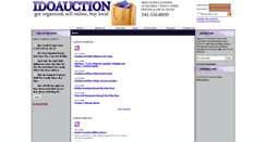 Desktop Screenshot of idoauction.com
