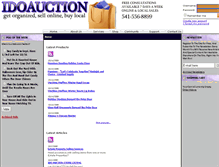 Tablet Screenshot of idoauction.com